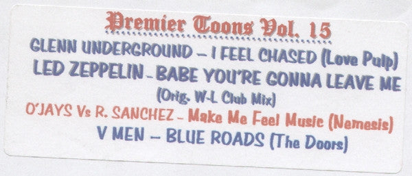 Various - Premier Toons Vol. 15 (12") - Vinyl Junkie UK