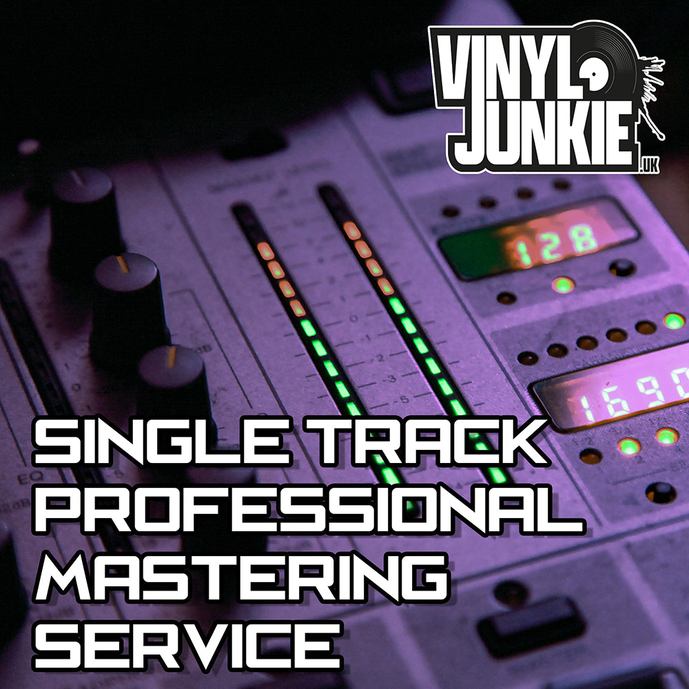 Single Track - Professional Mastering Service - Vinyl Junkie.uk