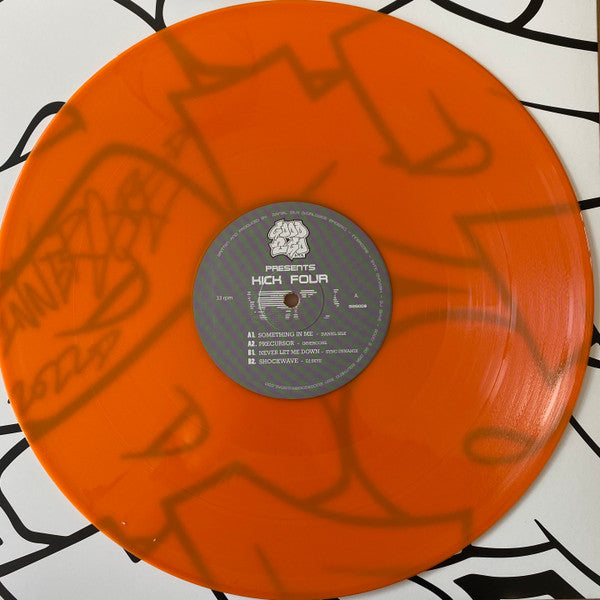 Various Artists - Kick Four EP (Orange Vinyl 12") - Vinyl Junkie UK