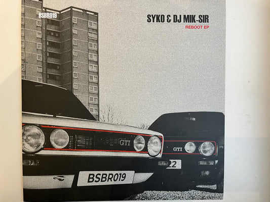 Syko & DJ Mik-Sir - Reboot EP (12" Red Vinyl)