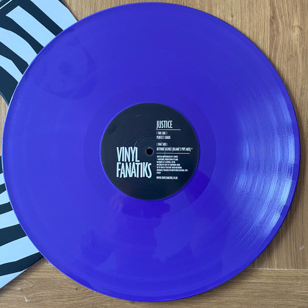 Justice ‎– Perfect Chaos / Beyond Silence (Purple Vinyl) (12") - Vinyl Junkie UK