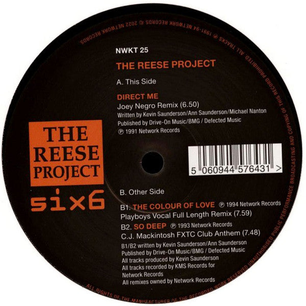 The Reese Project - Six6 (12") - Vinyl Junkie UK