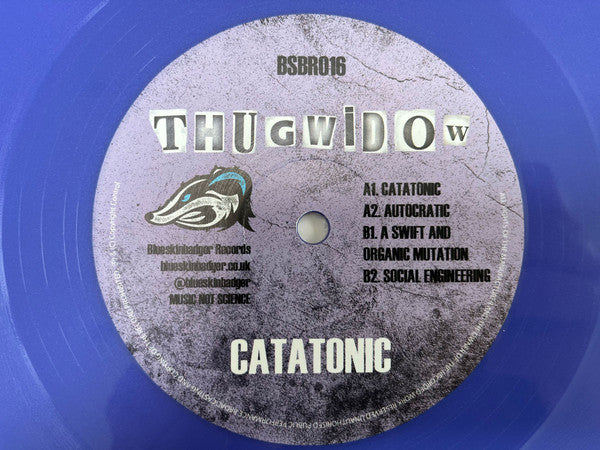Thugwidow - Catatonic EP (Purple Vinyl 12") - Vinyl Junkie UK