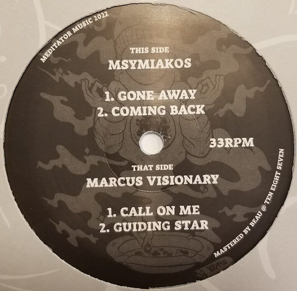 Msymiakos / Marcus Visionary - Untitled EP - Vinyl Junkie UK