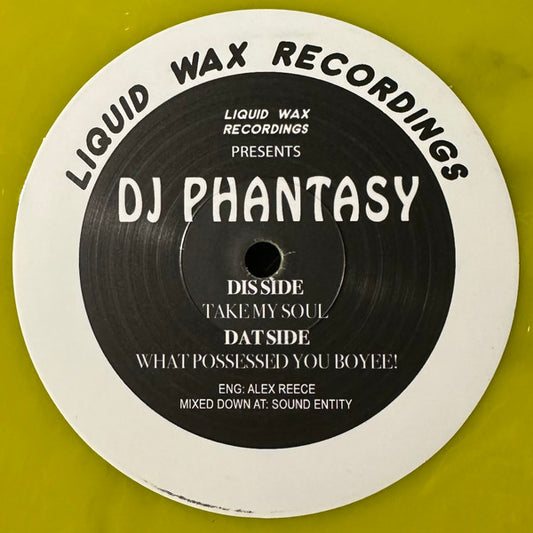 DJ Phantasy - What Possessed You Boyee! (12", Yellow Vinyl)