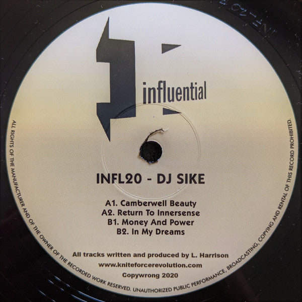 DJ Sike - Camberwell Beauty (12") - Vinyl Junkie UK
