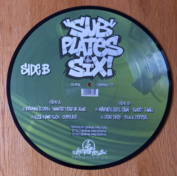 Various - Subplates Six! (12", Picture Disc) - Vinyl Junkie UK