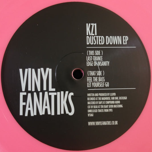KZ1 - Dusted Down EP (12" EP, Pink Vinyl)