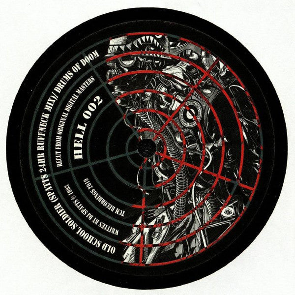 The Criminal Minds - Old School Soldier (Spatts 24 Hour Rufffneck Mix) / Drums Of Doom (12", EP, RM)
