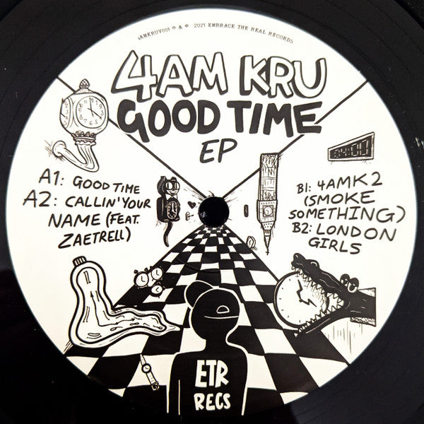 4am Kru - Good Time EP (12", EP)