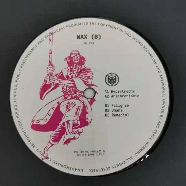 Tek 9 & Sonar Circle ‎– Anachronistic (2x12") - Vinyl Junkie UK