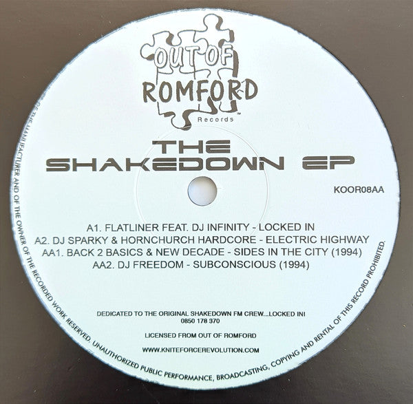 Various - The Shakedown E.P (12", EP)