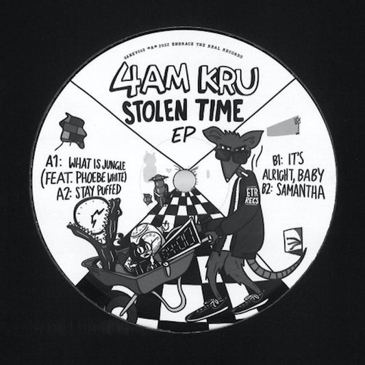 4am Kru - Stolen Time EP (12", EP)