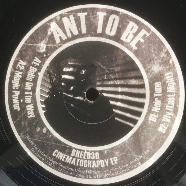 Ant To Be - Cinematography EP (12") - Vinyl Junkie UK