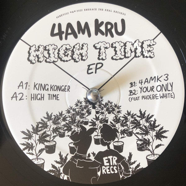 4am Kru - High Time EP (12", EP)