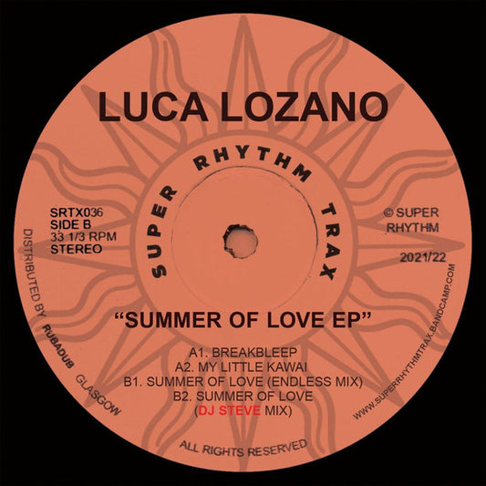 Luca Lozano - Summer Of Love EP (12", EP)
