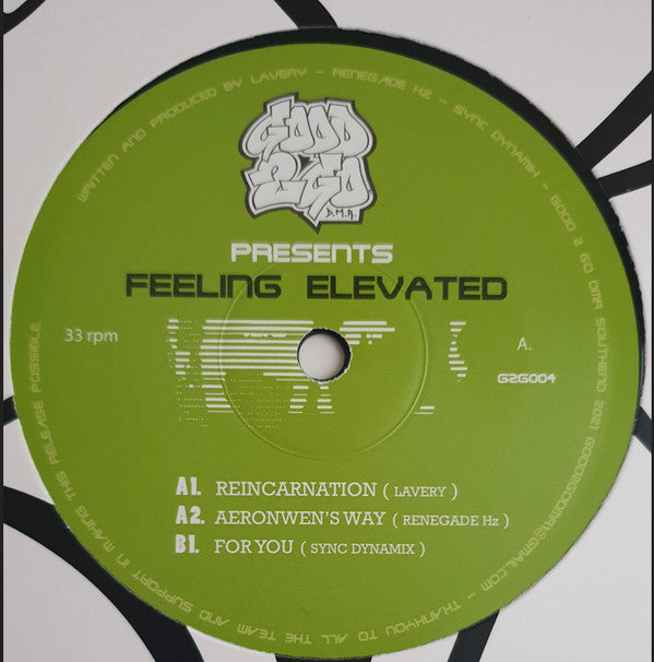 Lavery / Renegade Hz / Sync Dynamix - Feeling Elevated EP (12") - Vinyl Junkie UK