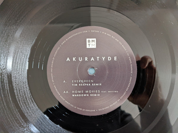 Akuratyde - Evergreen (Tim Reaper Remix) / Home Movie (10") - Vinyl Junkie UK