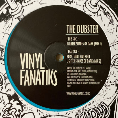 The Dubster - Lighter Shades Of Dark (12" Turquoise Vinyl)