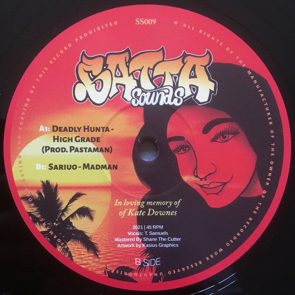 Deadly Hunta, Pastaman, Sariuo - High Grade / Madman (12") - Vinyl Junkie UK