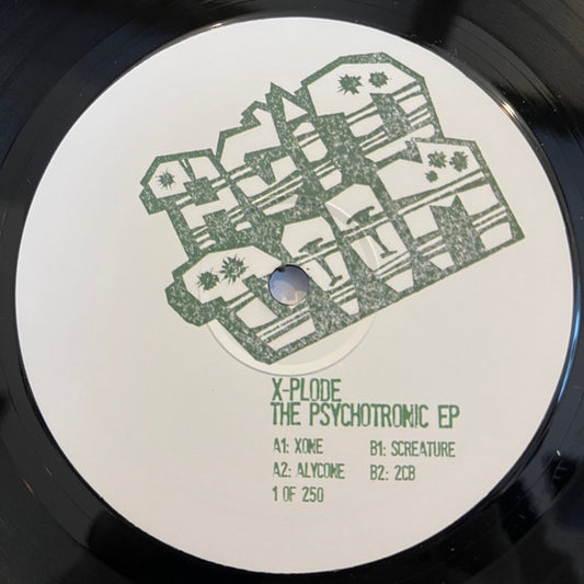 X-Plode - The Psychotronic EP (12", EP, W/Lbl)