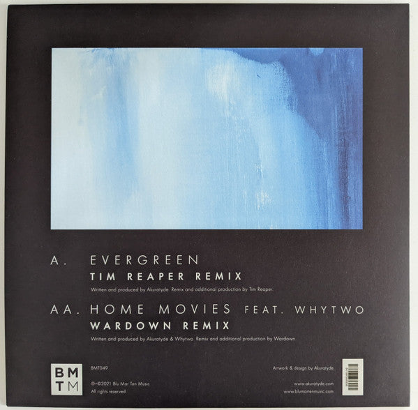 Akuratyde - Home Movies Remixes (10")