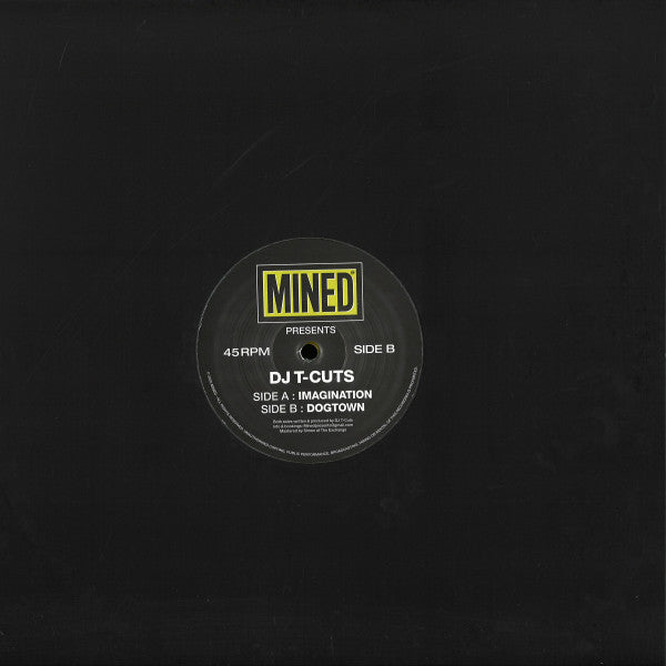 T-Cuts - Mined 004 (Yellow Marbled Vinyl) (12") - Vinyl Junkie UK