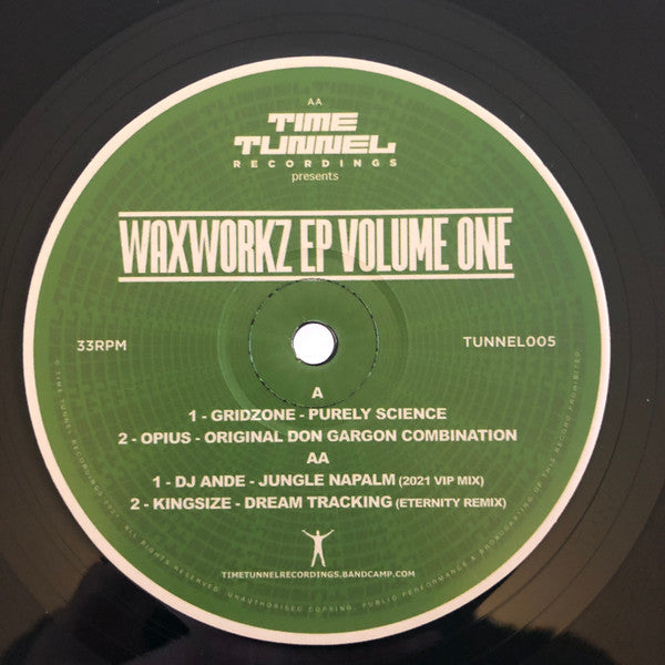 Various ‎– Waxworkz EP Vol 1 (12") - Vinyl Junkie UK
