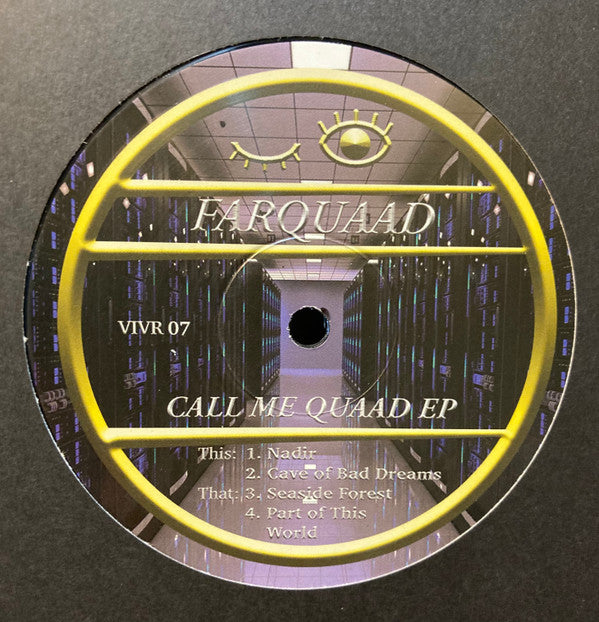 Farquaad - Call Me Quaad EP (12") - Vinyl Junkie UK