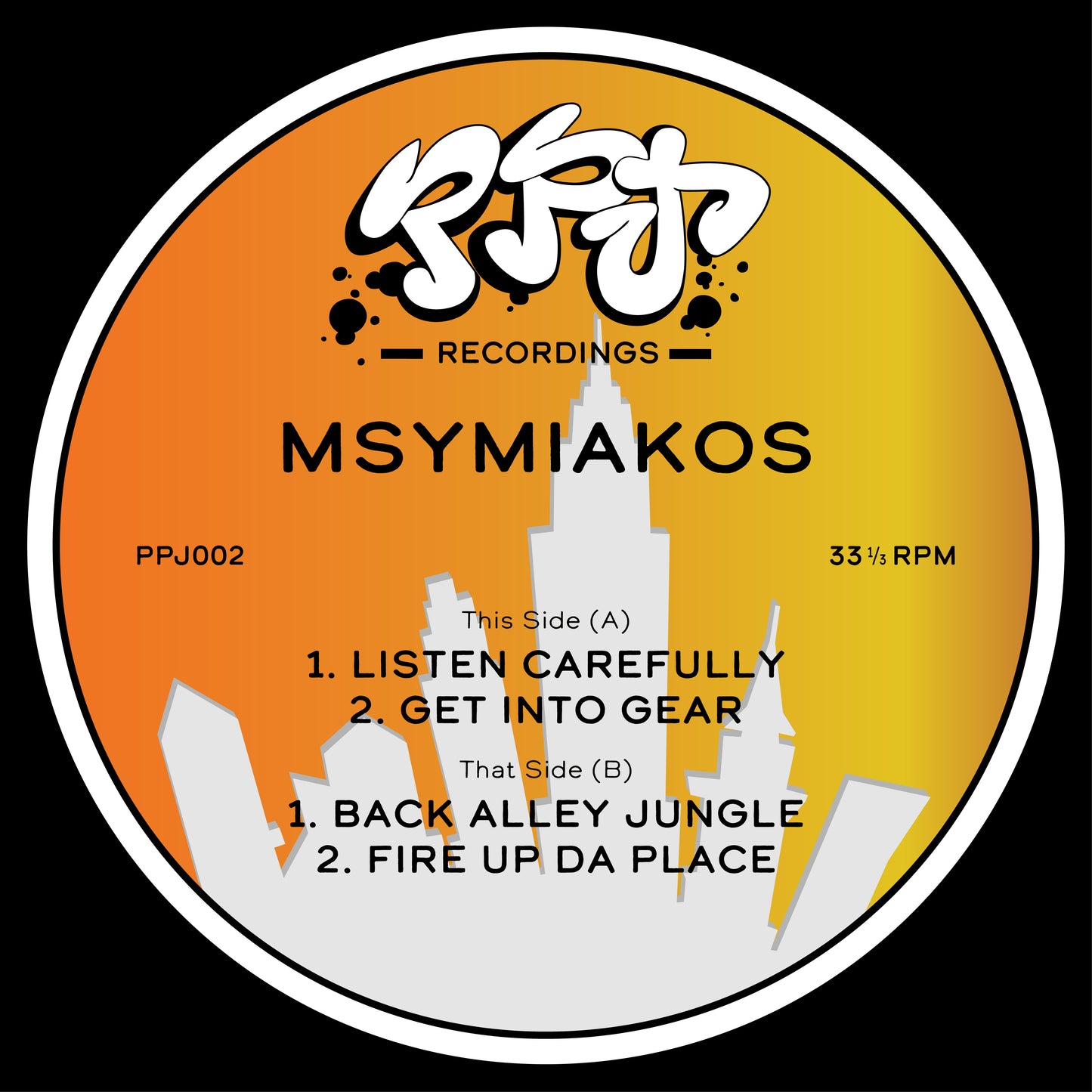 Msymiakos ‎– Listen Carefully (12") - Vinyl Junkie UK