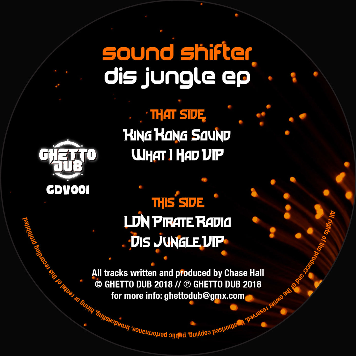Sound Shifter - Dis Jungle E.P (12") - Vinyl Junkie UK - Vinyl Junkie UK - The place to go for jungle on vinyl