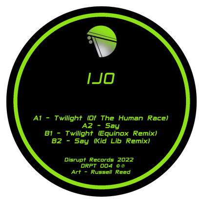 IJO - The Twilight EP (12", EP)