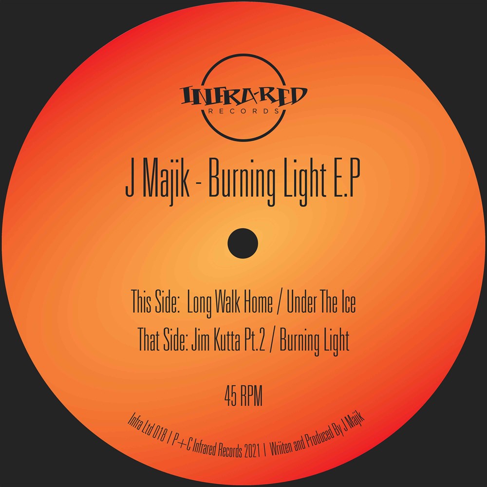 J Majik - Burning Light E.P (12")