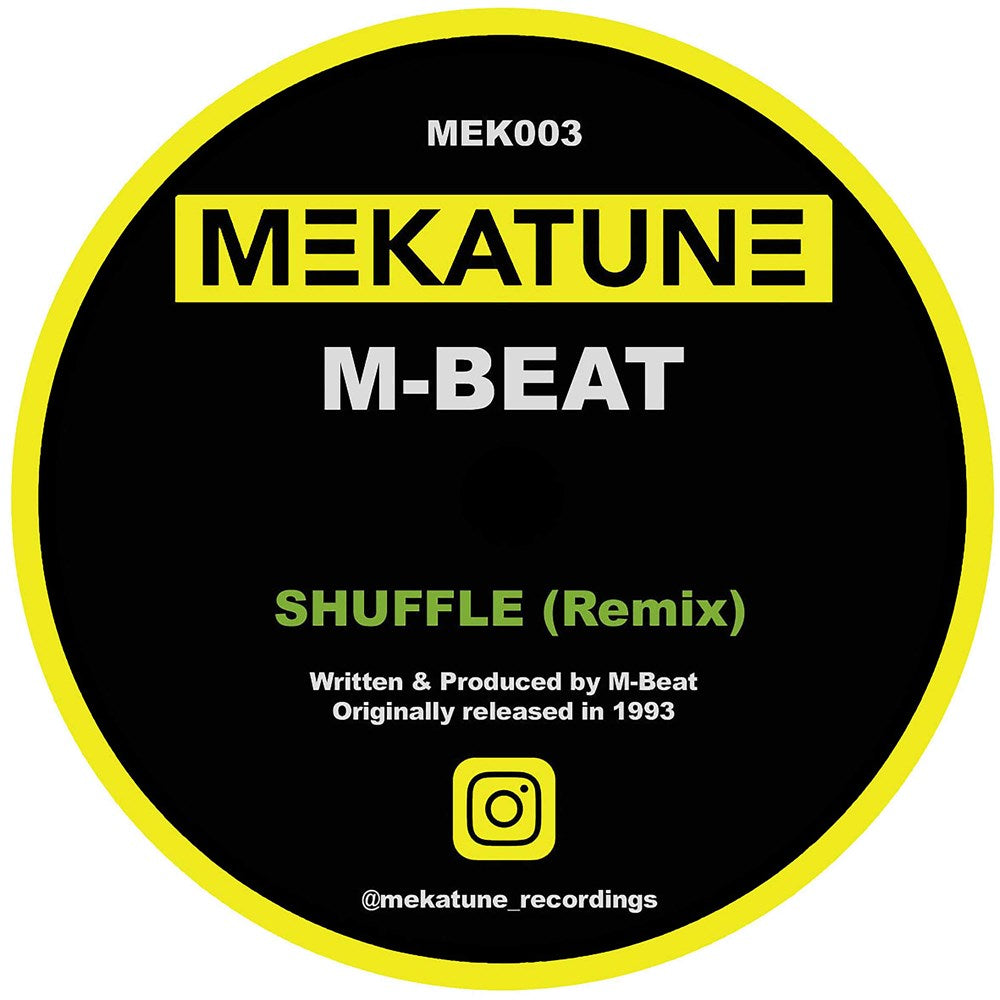 M-Beat - Shuffle / Shuffle (Remix) [12" 180g Marbled Vinyl]